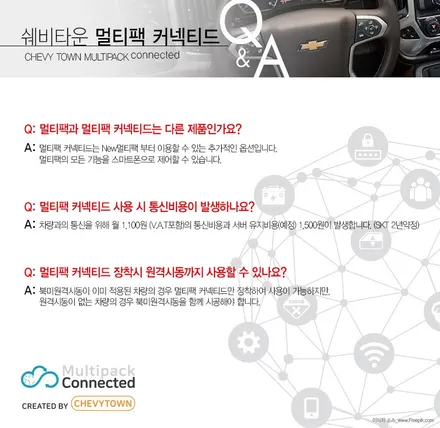 [브로모터스] 쉐보레 올뉴 말리부 쉐비타운 멀티팩 커넥티드 충격센서 / 경남 거제, 통영, 창원