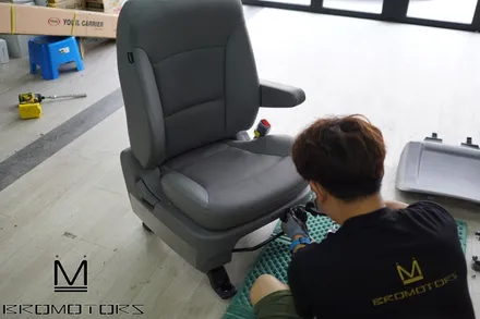 [그랜드 스타렉스 리무진 시트] 허리에 선물하는 편안함~ / 경남 거제, 통영, 창원