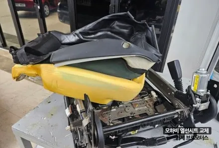 거제 통영 모하비 열선시트 고장 교체 시공 / 경남 거제, 통영, 창원