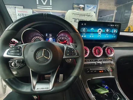 [브로모터스] 벤츠 GLC AMG43 12.3안드로이드 올인원 /기본 3색에서 64색 앰비언트 확장으로 광량업 / 송풍구 앰비언트 / 경남 거제, 통영, 창원