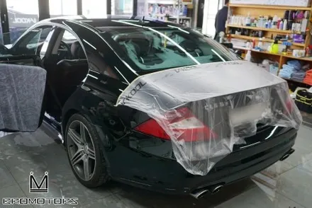[메르세데스 벤츠 CLS클래스 AMG 브이쿨 틴팅 재시공] 오래된 자동차, 틴팅으로 탈바꿈하기~ / 경남 거제, 통영, 창원