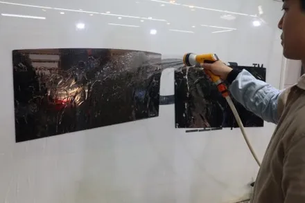 [브로모터스]BMW 740Li 전면VK /측,후면 브이쿨 K시리즈 썬팅 재시공/뜨거운 여름이 오기전에 미리 대비하세요. / 경남 거제, 통영, 창원