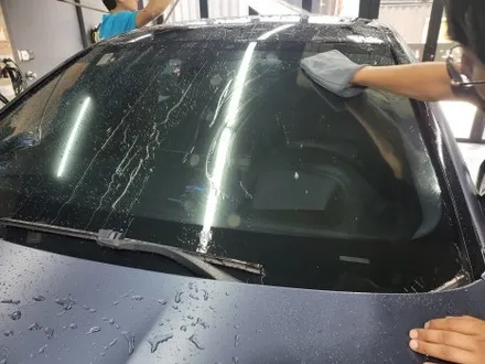 [브로모터스]BMW 520D F10 글라스틴트 레이니블루 틴팅 재시공 / 경남 거제, 통영, 창원