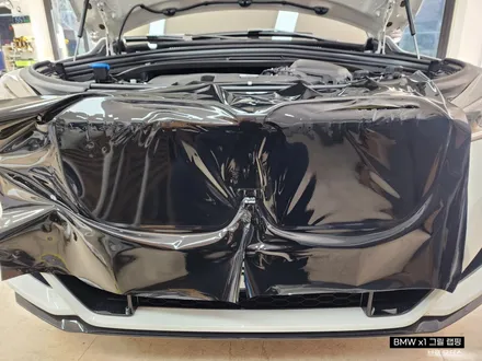경남 거제 통영 브로 모터스 BMW X1 크롬죽이기 크롬딜리트 그릴 랩핑 / 경남 거제, 통영, 창원