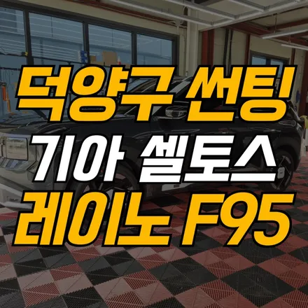 셀토스 레이노 팬텀 F95 시공 후기 덕양구 썬팅 전문 썬팅프라자 / 고양 덕양구 지축동