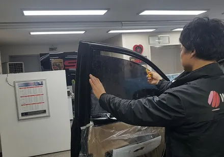 카니발 리무진, 가성비 좋은 썬팅 전문점 찾아 방문하다!!! / 고양 덕양구 지축동