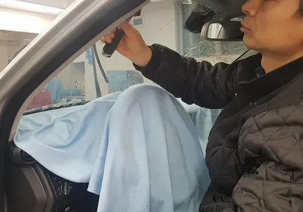 일산썬팅 명가 찾아 방문한 벤츠 C230!!! / 고양 덕양구 지축동