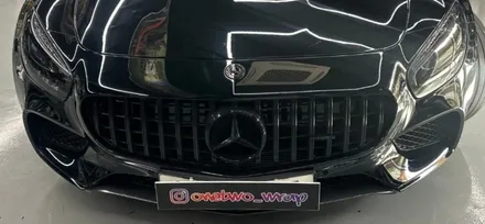 [안산 랩핑] 벤츠 AMG GT 쿠페 LB필름 고광택 블랙 전체랩핑 / 안산시 상록구 일동
