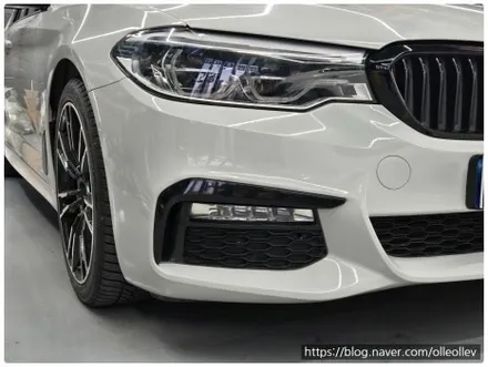 [안산랩핑] BMW 530i BB필름 고광택 볼케닉 그레이 자동차랩핑 잘하는 곳 / 경기 안산