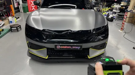 [안산랩핑] 자동차 데칼 원투 기아 EV6-GT 커스텀 디자인 / 경기 안산