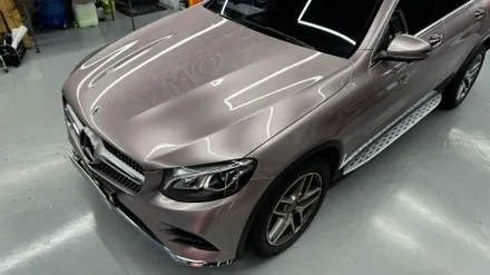 [안산랩핑] 벤츠 GLC 프로즌핑크 세련된 도시 이미지 연출 원투 / 경기 안산
