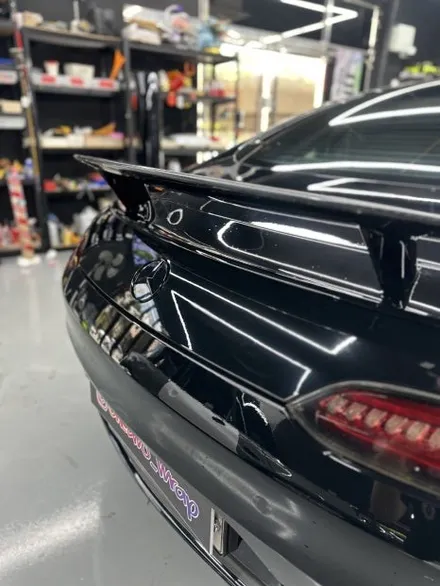 [안산 랩핑] 벤츠 AMG GT 쿠페 LB필름 고광택 블랙 전체랩핑 / 안산시 상록구 일동