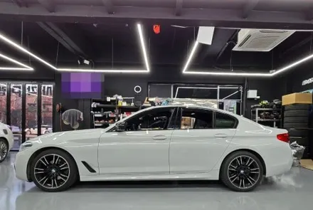 [안산 랩핑] BMW 5시리즈 BB랩-볼카닉그래이 전체랩핑 어떤데! / 경기 안산
