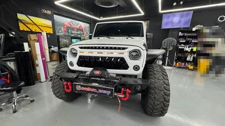 [안산 랩핑] Jeep 랭글러 오프로드 커스텀 팀 데칼 / 경기 안산