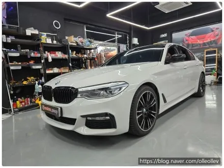 [안산랩핑] BMW 530i BB필름 고광택 볼케닉 그레이 자동차랩핑 잘하는 곳 / 경기 안산