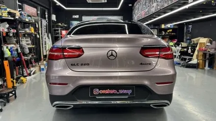 [안산랩핑] 벤츠 GLC 프로즌핑크 세련된 도시 이미지 연출 원투 / 경기 안산