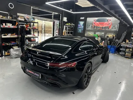 [안산 랩핑] 벤츠 AMG GT 쿠페 LB필름 고광택 블랙 전체랩핑 / 안산시 상록구 일동
