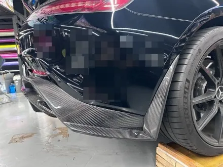 [안산 랩핑] 벤츠 AMG GT 리어 디퓨져 드라이카본 인스톨 / 경기 안산