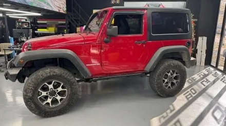 [안산 랩핑] Jeep 랭글러 오프로드 커스텀 몬스터 데칼 2 / 경기 안산