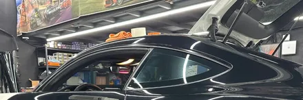 [안산 랩핑] 벤츠 AMG GT 쿠페 LB필름 고광택 블랙 전체랩핑 / 안산시 상록구 일동