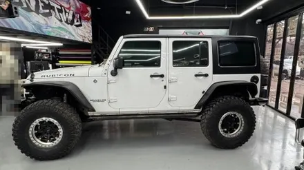 [안산 랩핑] Jeep 랭글러 오프로드 커스텀 팀 데칼 / 경기 안산