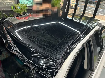 [안산 랩핑] 토요타 캠리 고광택 블랙 루프스킨 / 경기 안산