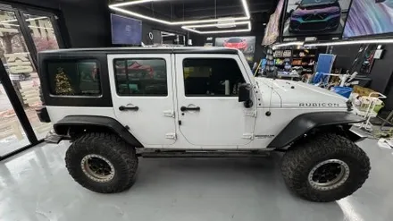 [안산 랩핑] Jeep 랭글러 오프로드 커스텀 팀 데칼 / 경기 안산