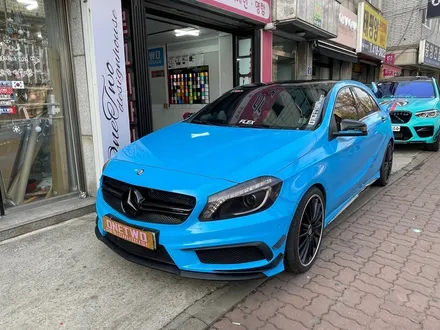 [안산랩핑] 벤츠 A45 AMG 라이트블루 전체랩핑 시공 ! / 안산시 상록구 일동