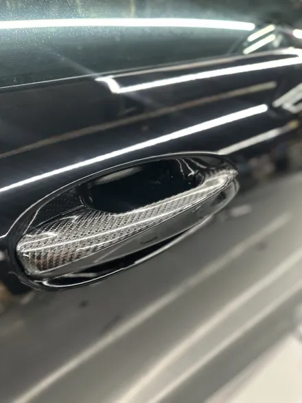 [안산 랩핑] 벤츠 AMG GT 쿠페 LB필름 고광택 블랙 전체랩핑 / 안산시 상록구 일동