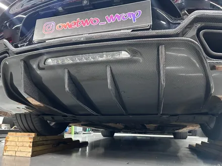 [안산 랩핑] 벤츠 AMG GT 리어 디퓨져 드라이카본 인스톨 / 경기 안산
