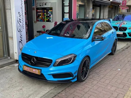 [안산랩핑] 벤츠 A45 AMG 라이트블루 전체랩핑 시공 ! / 안산시 상록구 일동
