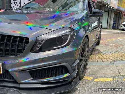[안산 랩핑] 벤츠 A45 AMG 블랙 홀로그램 크롬 전체랩핑! / 안산시 상록구 일동