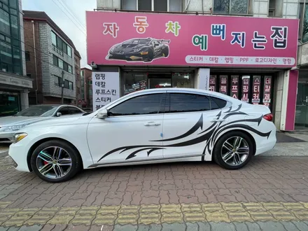 [안산랩핑] 그랜저 IG 사이드 본넷 사이드 데칼 스티커 시공 ! / 안산시 상록구 일동