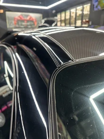 [안산 랩핑] 벤츠 AMG GT 쿠페 LB필름 고광택 블랙 전체랩핑 / 안산시 상록구 일동