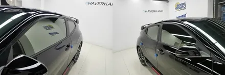 현대자동차 벨로스터N 하버캠프 크롬본드 시공 신차 부천썬팅 광명썬팅 구로썬팅 시흥썬팅 오류동썬팅 원로그 / 부천 소사구 옥길동