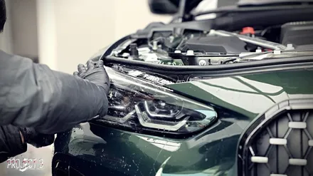 고덕 PPF, BMW 4 시리즈 헤드라이트 프로그램 PPF 설치 / 경기 평택