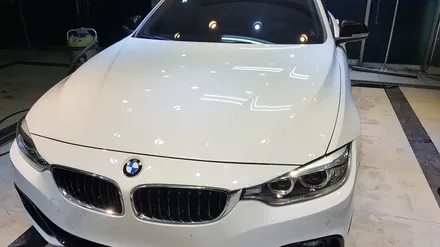 BMW420D 알파인 화이트 광택으로 영롱한 도장면 만들기...  조선광택 \