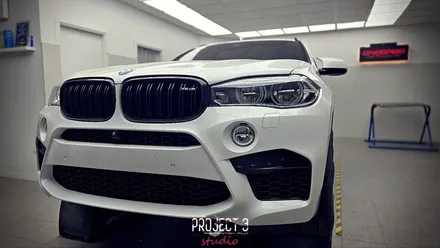 PPF 시공 난이도 최상 BMW X6M 프론트 범퍼 시공기, 평택 PPF 시공 전문점 프로젝트 3  스튜디오 / 경기 평택