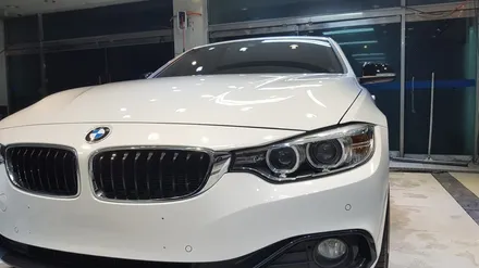BMW420D 알파인 화이트 광택으로 영롱한 도장면 만들기...  조선광택 \