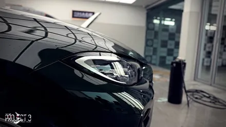 고덕 PPF, BMW 4 시리즈 헤드라이트 프로그램 PPF 설치 / 경기 평택