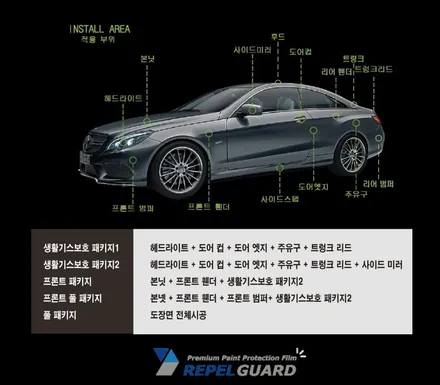 평택PPF필름/SM6 본넷,헤드라이트,도어컵,도어엣지,트렁크리드,주유구 PPF필름 시공 (조선광택 평택본점) / 경기 평택