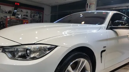 BMW420D 알파인 화이트 광택으로 영롱한 도장면 만들기...  조선광택 \