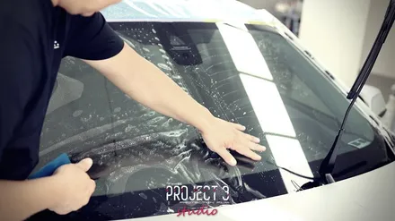 BMW 5시리즈 전면 유리 보호 윈드쉴드! 용인에서 최고의 PPF 시공 / 경기 평택