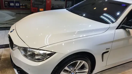 BMW420D 알파인 화이트 광택으로 영롱한 도장면 만들기...  조선광택 \