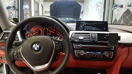 BMW420D 알파인 화이트 광택으로 영롱한 도장면 만들기...  조선광택 \