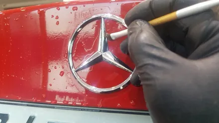 청북광택/벤츠CLA45 AMG 광택,Sio2 90% \