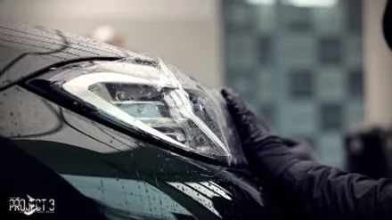 고덕 PPF, BMW 4 시리즈 헤드라이트 프로그램 PPF 설치 / 경기 평택