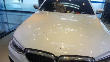 BMW520D(G30) 본넷트,프론트범퍼 한장시공으로 도장면 완벽히 보호하기... by 조선광택 \