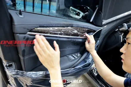 BMW 520i  버니나 그레이 서초 생활보호 실내PPF 퀄리티 있는 시공점 찾는 방법 (오너프로서초점) / 서초, 강남, 양재