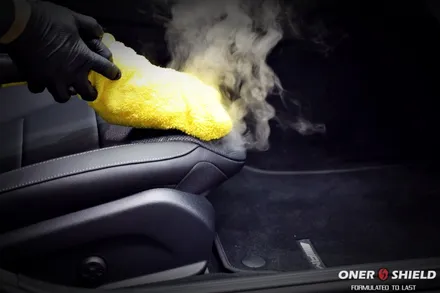 서초가죽코팅 전문점 기온쿼츠 인증점 오너쉴드에서벤츠 E350 가죽코팅 시공 받았습니다. / 서초, 강남, 양재